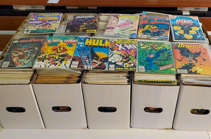 Comic book hot lot